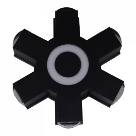 Накладной светильник 08231-9.2-007U LED4W+6*3W RGB BK