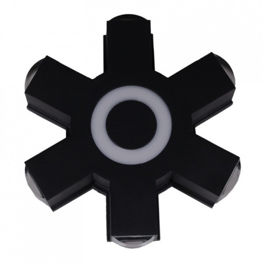 Накладной светильник 08231-9.2-007U LED4W+6*3W RGB BK