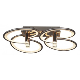 Потолочная люстра 09253-0.3-4S Champaign silver