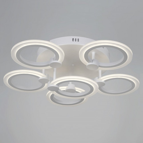 Потолочная люстра 09501-0.3-5+1 WH