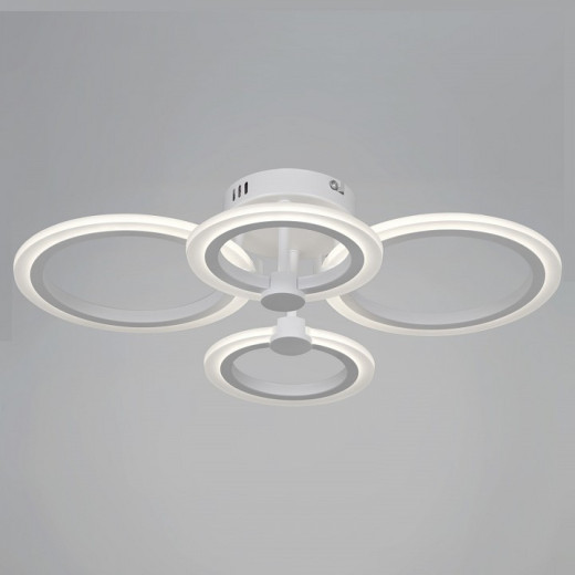 Потолочная люстра 09502-0.3-2+2 WH