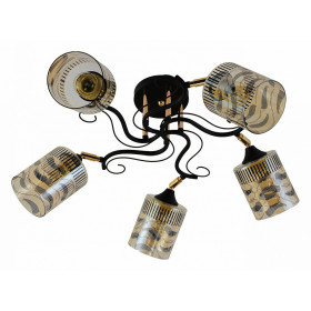 Потолочная люстра 11313-0.3-05 BK+FGD