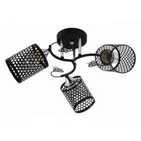 Потолочная люстра 11320-0.3-03 BK+CR