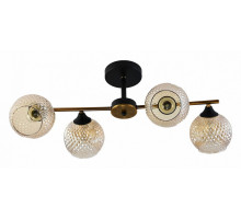 Люстра на штанге 11341-0.3-04 GOLD BRONZE+BK