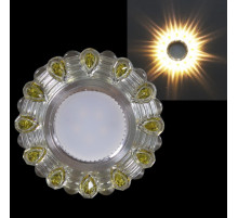 Встраиваемый светильник  14301-9.0-001LD MR16+LED3W WT/YL