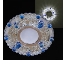 Встраиваемый светильник 14339-9.0-001LD MR16+LED3W WT+BL