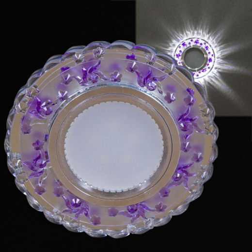 Встраиваемый светильник 14368-9.0-001LD MR16+LED3W WT+PP