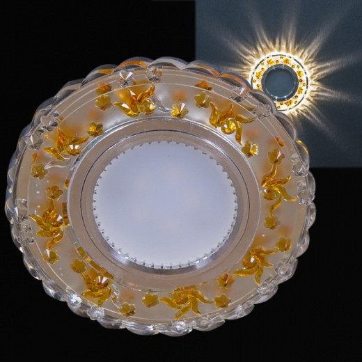 Встраиваемый светильник 14368-9.0-001LD MR16+LED3W WT+TEA