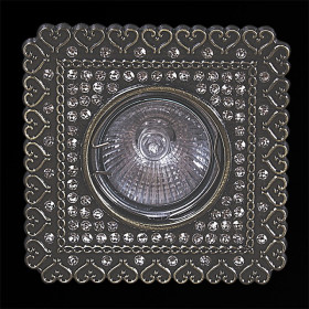 Встраиваемый светильник 16023-9.0-001CN MR16 AB