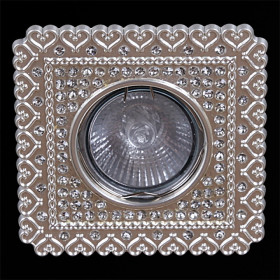 Встраиваемый светильник 16023-9.0-001CN MR16 PWT