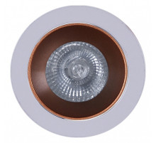 Встраиваемый светильник 16085 16085-9.0-001PT MR16 WT+ROSE GD