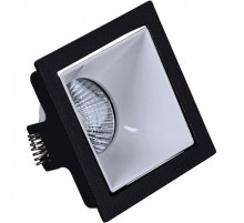 Встраиваемый светильник  16086-9.0-001PT MR16 BK+WT