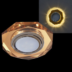 Встраиваемый светильник  16302-9.0-001LF MR16+LED3W TEA