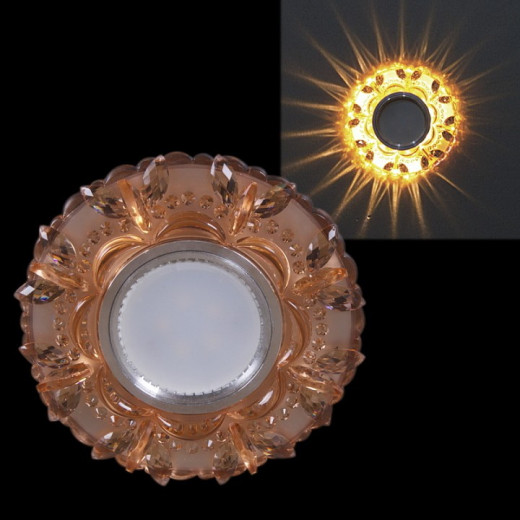 Встраиваемый светильник  22004-9.0-001PL MR16+LED3W TEA