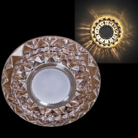 Встраиваемый светильник  22046-9.0-001PL MR16+LED3W TEA