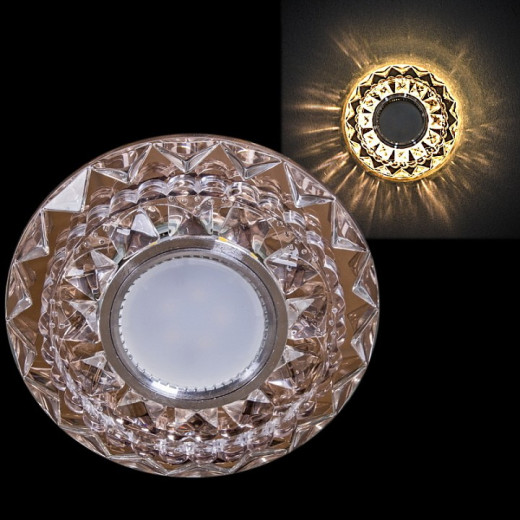 Встраиваемый светильник  22046-9.0-001PL MR16+LED3W TEA