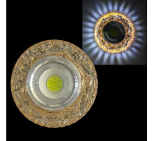 Встраиваемый светильник  42040-9.0-001PL MR16+LED3W TEA