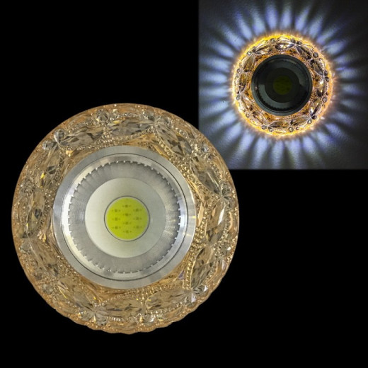 Встраиваемый светильник  42040-9.0-001PL MR16+LED3W TEA