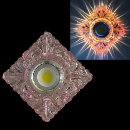 Встраиваемый светильник  42043-9.0-001PL MR16+LED3W PK