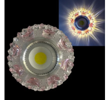 Встраиваемый светильник  42064-9.0-001PL MR16+LED3W CL/PK