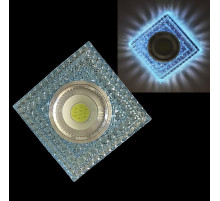 Встраиваемый светильник  42197-9.0-001PL MR16+LED3W LBL