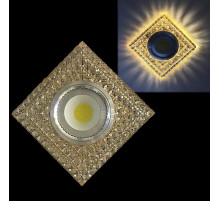 Встраиваемый светильник  42197-9.0-001PL MR16+LED3W TEA