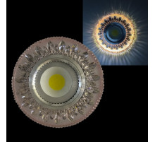 Встраиваемый светильник  42201-9.0-001PL MR16+LED3W PK