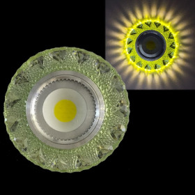 Встраиваемый светильник  42202-9.0-001PL MR16+LED3W LGN