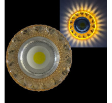 Встраиваемый светильник  42202-9.0-001PL MR16+LED3W TEA