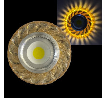 Встраиваемый светильник  42203-9.0-001PL MR16+LED3W TEA