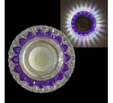 Встраиваемый светильник  42205-9.0-001PL MR16+LED3W CL/PP+MIX