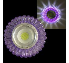 Встраиваемый светильник  42230-9.0-001PL MR16+LED3W PP