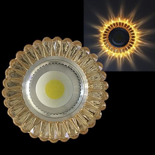 Встраиваемый светильник  42230-9.0-001PL MR16+LED3W TEA