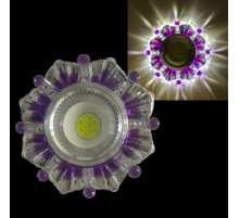 Встраиваемый светильник  42235-9.0-001PL MR16+LED3W CL/PP