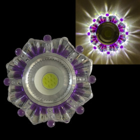 Встраиваемый светильник  42235-9.0-001PL MR16+LED3W CL/PP