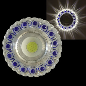 Встраиваемый светильник  42237-9.0-001PL MR16+LED3W CL/BL