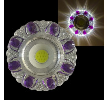 Встраиваемый светильник  42246-9.0-001PL MR16+LED3W CL/PP