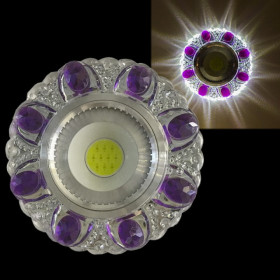 Встраиваемый светильник  42246-9.0-001PL MR16+LED3W CL/PP