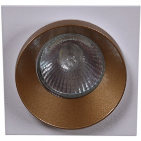 Встраиваемый светильник  51612-9.0-001MN MR16 WH+GD