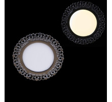 Встраиваемый светильник  52506-9.0-001RD LED6W CR