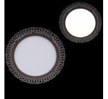 Встраиваемый светильник  52512-9.0-001RD LED12W CR