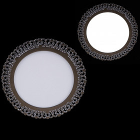 Встраиваемый светильник  52512-9.0-001RD LED12W CR