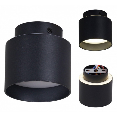 Накладной светильник Reluce Technical 53006 53006-9.5-001IL GX53+LED3W BK