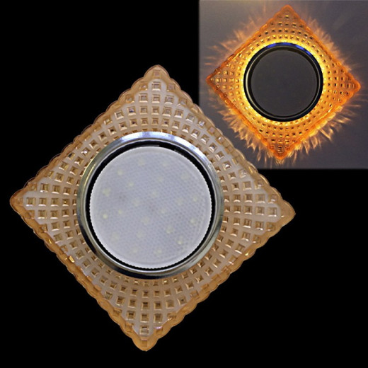 Встраиваемый светильник 53401-9.0-001PL GX53+LED4W TEA