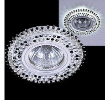 Встраиваемый светильник 59502-9.0-001MN MR16+LED3W BK