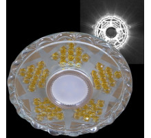 Встраиваемый светильник 62060-9.0-001PL MR16+LED5W CL+GD