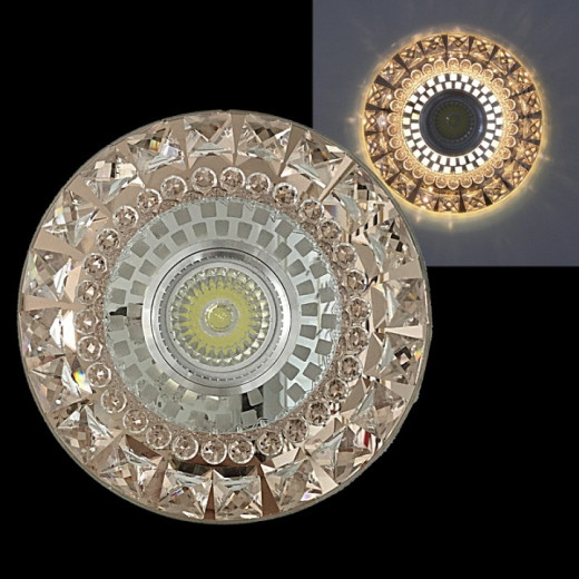 Встраиваемый светильник  62061-9.0-001PL MR16+LED3W TEA