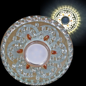 Встраиваемый светильник 62097-9.0-001PL MR16+LED5W CL+TEA