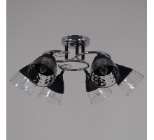 Люстра на штанге 70139-3.3-06 CR+BK