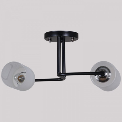 Подвесная люстра 70187-0.3-02 BK+CR